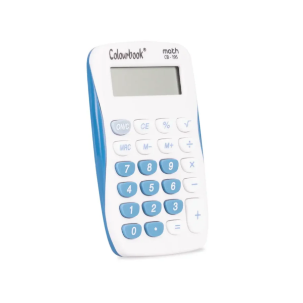 Colourbook Calcolatrice Tascabile 8 Cifre Math CB-195 Avio su linait