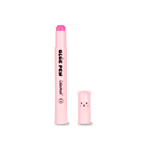 Colla Colorata 6g Glue Pen Cancellotta Gatto Rosa su linait