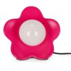 Flower Power Led Table Lamp Shiny Pink su linait