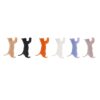 SET OF 6 DRINK MARKERS - MEOW - MULTICOLOR - KITTY su linait