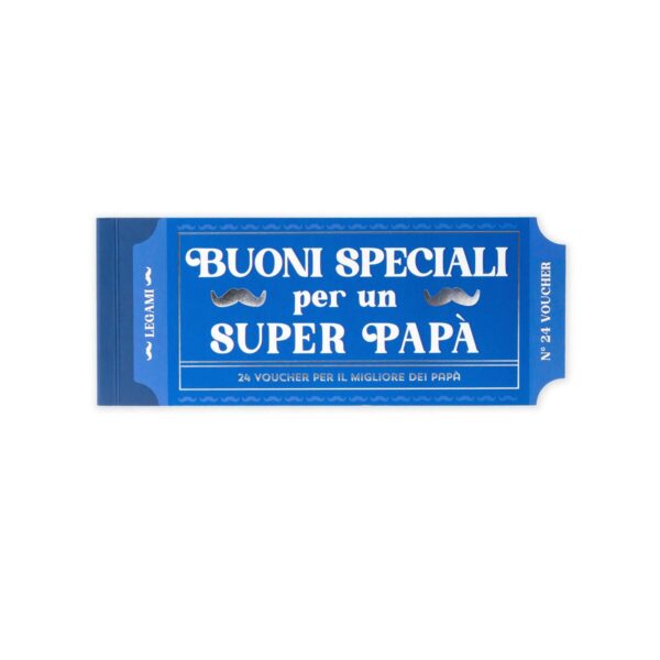 BOOK OF 24 VOUCHERS - GIFT VOUCHER - IT - DAD su linait