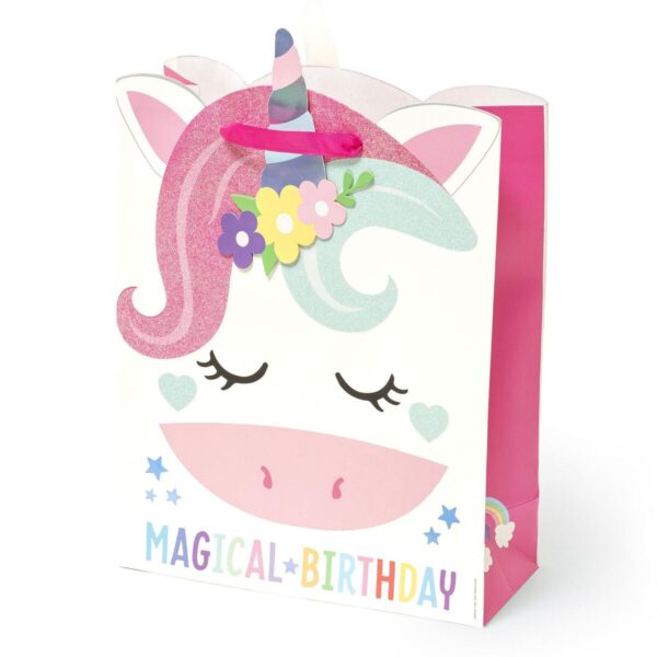 GIFT BAG - LARGE - UNICORN su linait