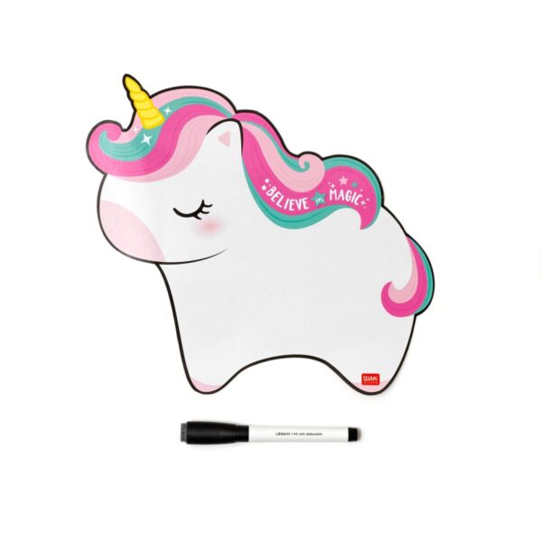 MAGNETIC WHITEBOARD - SOMETHING TO REMEMBER - UNICORN su linait