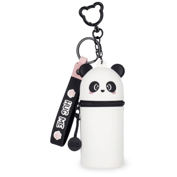 Portamonete con Portachiavi Mini Kawaii Panda su linait