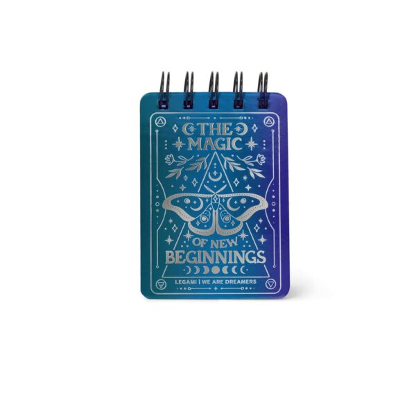 LINED SPIRAL- BOUND NOTEPAD - SPIRAL NOTEPAD - MINI - MOTH su linait