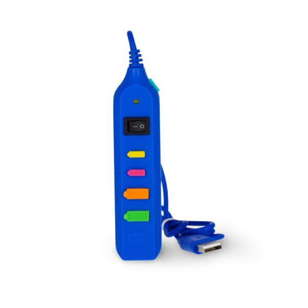 Mini Hub USB a 4 Porte Blue su linait