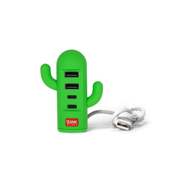 4-PORT USB HUB - MINI USB HUB - CACTUS su linait