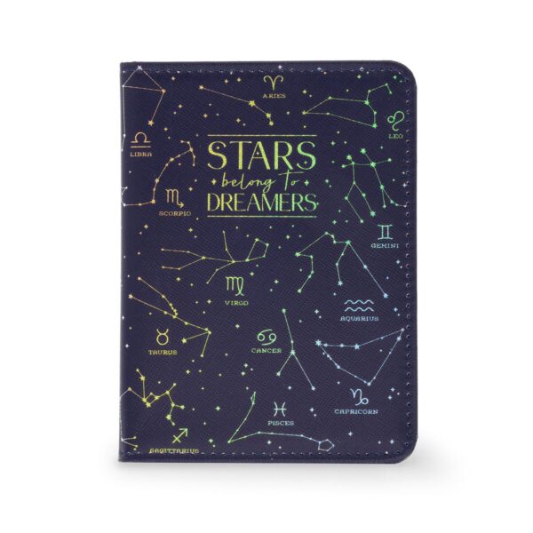 Porta Passaporto Passport Holder Stars su linait