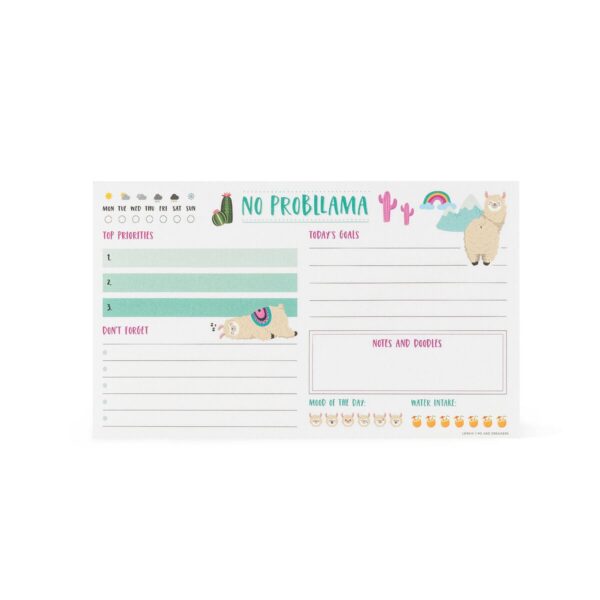 NOTEPAD - PAPER THOUGHTS - LLAMA su linait