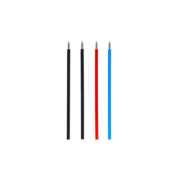 Set di 4 Refill per Penna Gel Cancellabile 3 Colori su linait