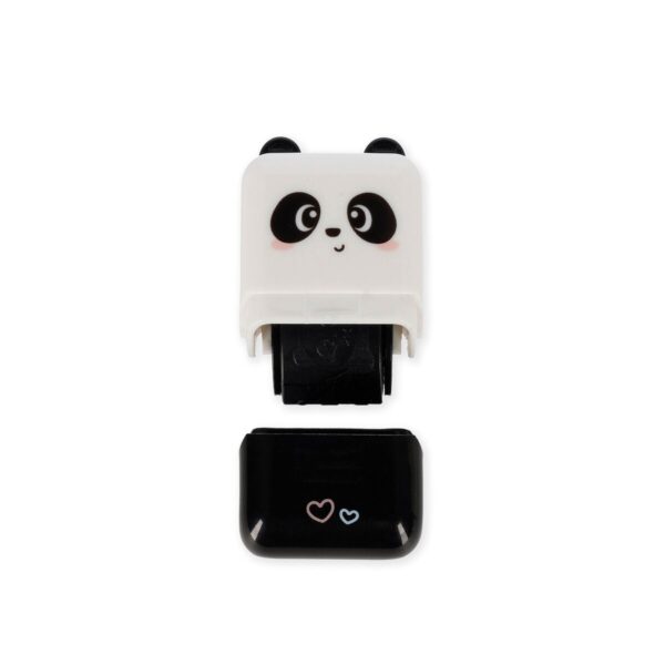 Timbro Decorativo a Rullo Deco Roller Stamp Panda su linait
