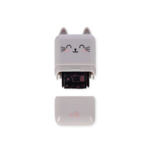 Timbro Decorativo a Rullo Deco Roller Stamp Meow su linait