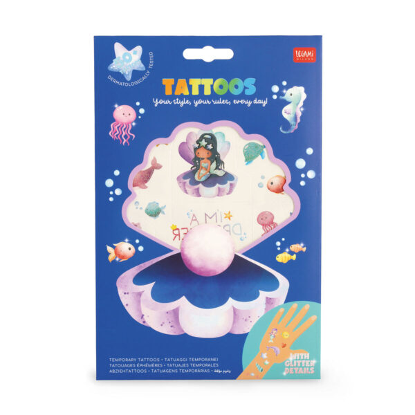 TATTOOS - MERMAID su linait