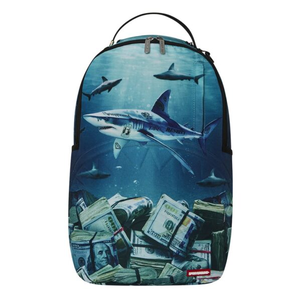 Zaino Sprayground SHARK UNDER WATER WITH MONEY su linait