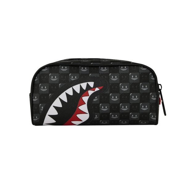 Astuccio Sprayground SHARKS IN PARIS WTF BUBBLY BLACK CHECK su linait
