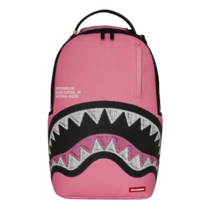 Zaino Sprayground SHARK CENTRAL PINK EMBROIDERED SHARK su linait