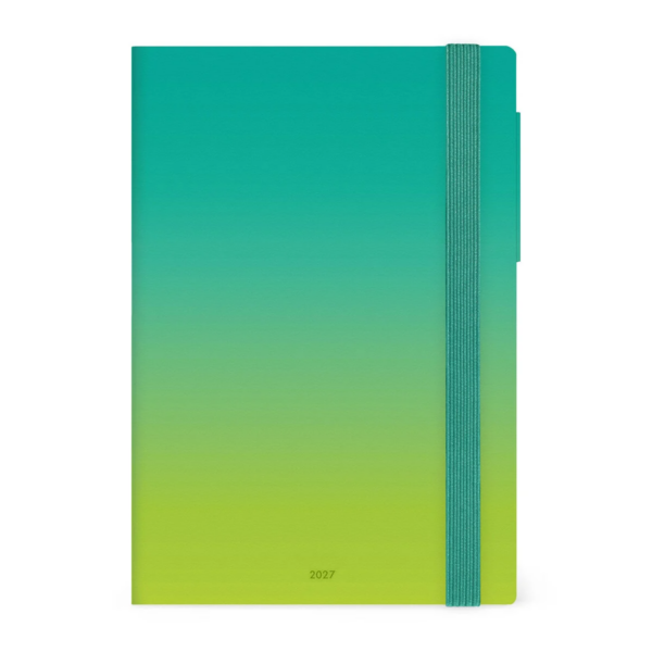 Agenda 12 Mesi Settimanale Legami Medium 2027 Shades of Green su linait