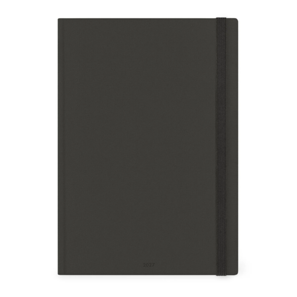 Agenda 13 Mesi Fotografica Giornaliera Legami Maxi 2027 Black Suit su linait