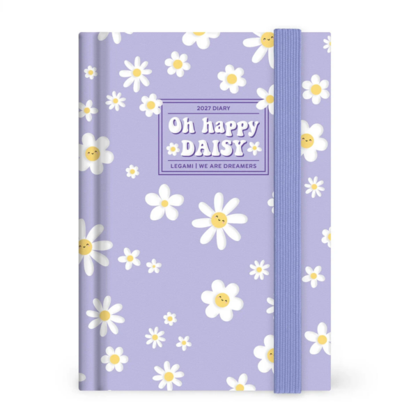 Agenda 12 Mesi Giornaliera Fotografica Legami Small 2027 Daisy su linait