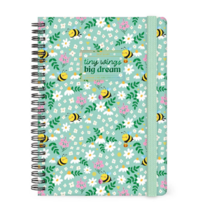 Agenda Legami 2027 Settimanale Spiralata 12 Mesi Large Bee su linait