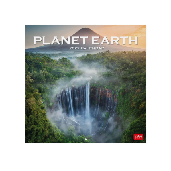 Calendario Da Parete Grande 12 Mesi Legami 2027 30x29 cm Planet Earth su linait