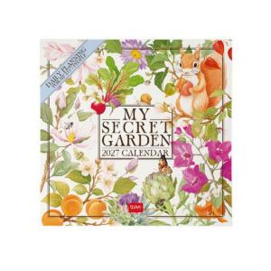 Calendario Da Parete Grande 12 Mesi Legami 2027 30x29 cm My Secret Garden su linait