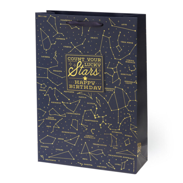GIFT BAG - X-LARGE - STARS su linait