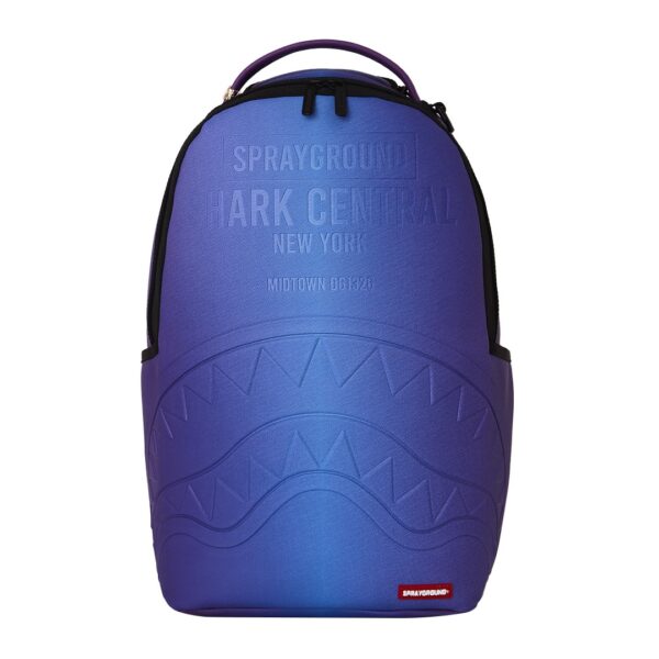 Zaino Sprayground SHARK CENTRAL EMBOSSED DUSK NYLON su linait