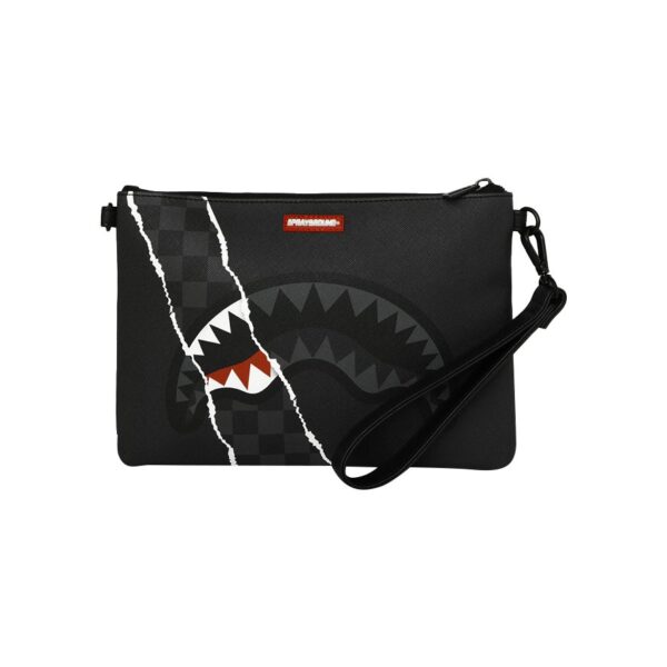 Pochette Sprayground CENTER RIP REVEALING GRAY CHECK