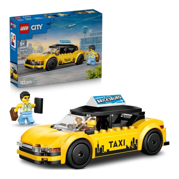 LEGO CITY GREAT VEHICLES Taxi giallo