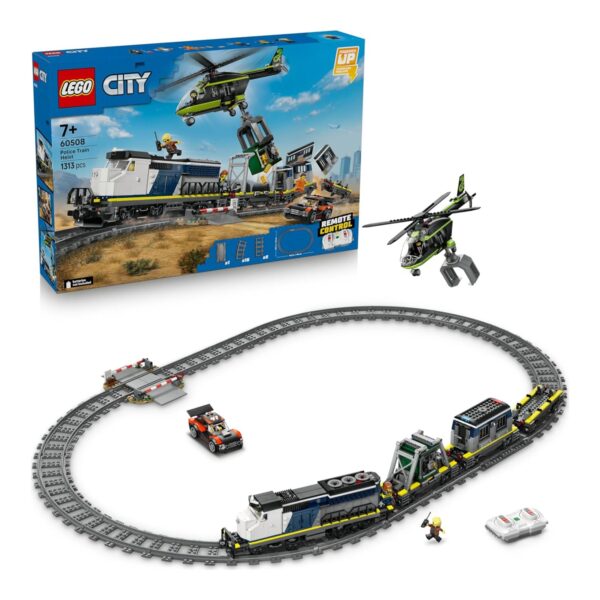 LEGO CITY TRAINS Rapina al treno della polizia