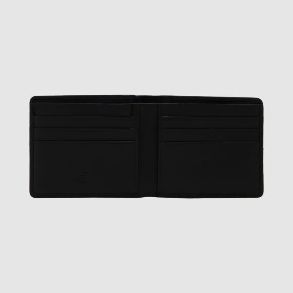 Portafoglio Uomo Piquadro Con Porta Documenti Rimovibile In Pelle SGL Nero