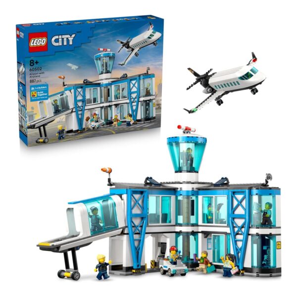 LEGO MY CITY Aeroporto con aereo
