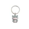 Portachiavi in metallo Hippo
