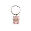 Portachiavi in metallo Pink Cat