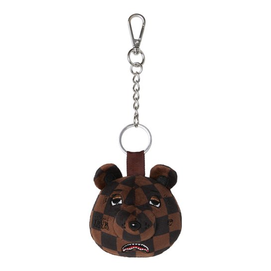 Portachiavi Sprayground BROWN CHECKER