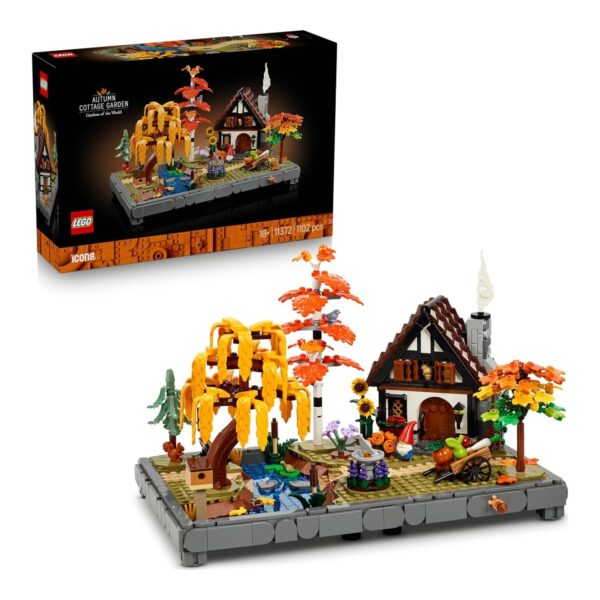 LEGO ICONS Giardino autunnale del cottage