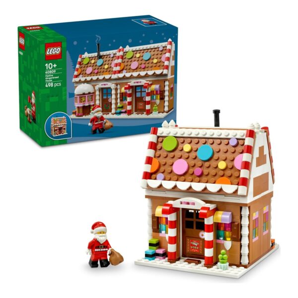 LEGO SEASONS AND OCCASIONS Casa di pan di zenzero festiva