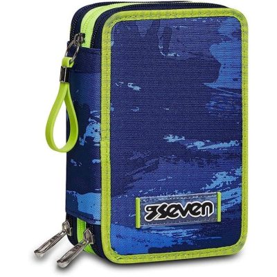 Astuccio 3 Zip Seven Wet Color Boy