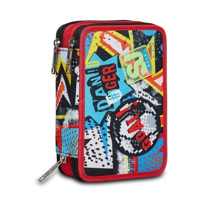 Astuccio 3 Zip Sj Gang Firegoal
