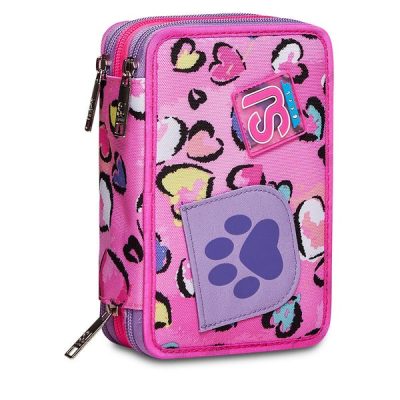 Astuccio 3 Zip Sj Gang Fleecy Girl