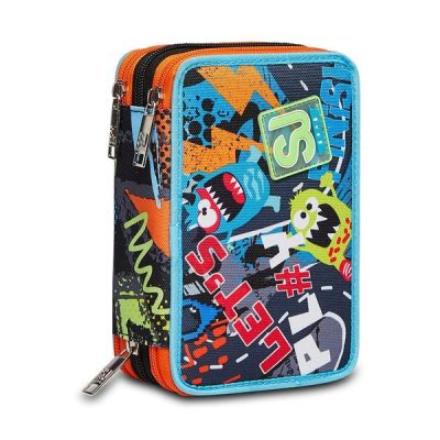 Astuccio 3 Zip Sj Gang Rushpack