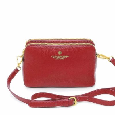 Borsa Tracolla Ag. Spalding Kate Tiffany rosso