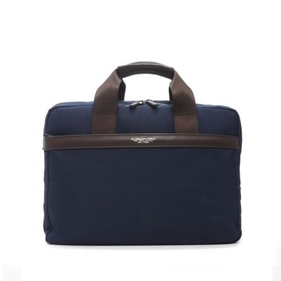 Cartella 2 Manici Porta Pc 14 con Zip Smart A.G.Spalding Blu