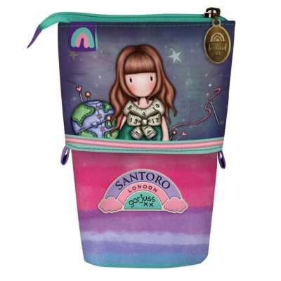 Gorjuss Astuccio per matite da scrivania Be Kind To Our Planet