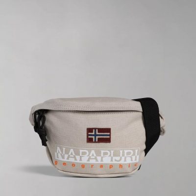NAPAPIJRI Marsupio in Stoffa Hering WB 3 Beige Silver