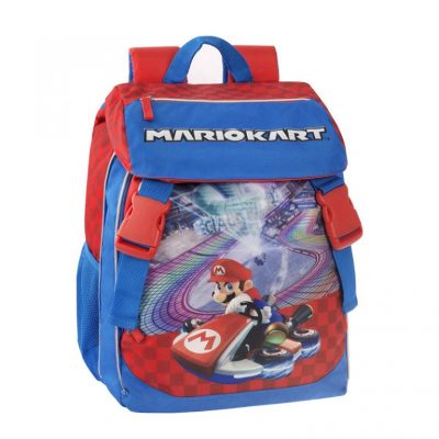 Zaino Scuola Estensibile Super Mario Kart